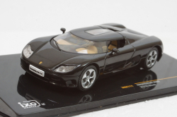 Koenigsegg CC8S 2002 black, MOC111, IXO 1:43