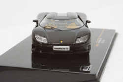 Koenigsegg CC8S 2002 black, MOC111, IXO 1:43
