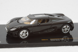 Koenigsegg CC8S 2002 black, MOC111, IXO 1:43
