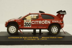 Citroen ZX #200 Rally Paris-Dakar 1995, P.Lartigue-M.Perrin, IXO 1:43