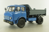 Маз-503А, самосвал, 1975 синий/серый, Н958, Наш Автопром 1:43
