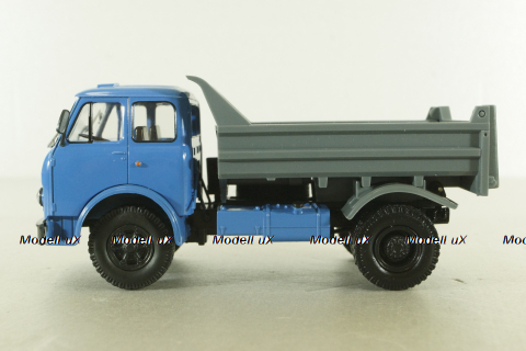 Маз-503А, самосвал, 1975 синий/серый, Н958, Наш Автопром 1:43