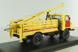 БМ-302(66) аварийная, на шасси Газ-66, SSM1196, SSM 1:43