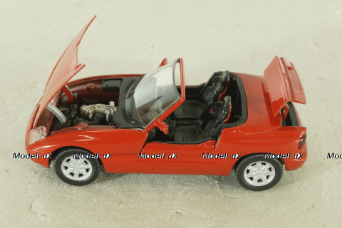 BMW Z1 Roadster 1988, red, 82229417444, Schabak 1:43