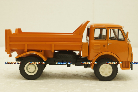 Маз-5549 самосвал, оранжевый, Н759, Наш Автопром 1:43