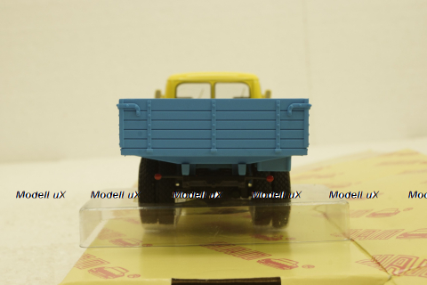 Маз-500А желтый/синий, Н284, Наш Автопром 1:43