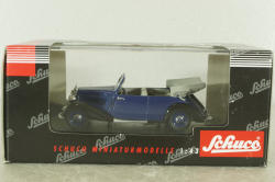 Mercedes 170V Cabrio (W136) 1938, blue, 02433, Schuco 1:43