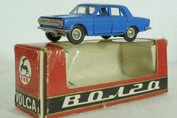 Газ-24 Волга, А14, синяя, Тантал/Радон 1:43