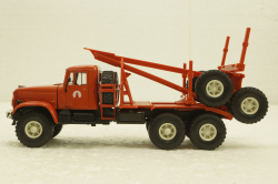 Краз-214Л, красный, Н725, Наш Автопром 1:43