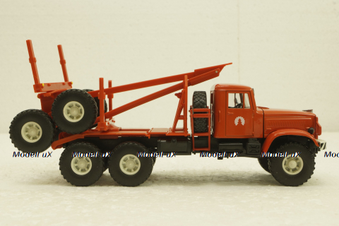 Краз-214Л, красный, Н725, Наш Автопром 1:43