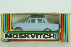 Москвич-408 с багажником, август 1989г., Тантал/Радон 1:43