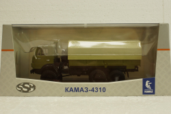 Камаз-4310 бортовой (с тентом), SSM1450, SSM 1:43