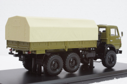 Камаз-4310 бортовой (с тентом), SSM1450, SSM 1:43