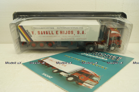 Iveco Turbo 190.38 Special (1983) Transportes Savall, Camiones y Autobuses, Salvat 1:43