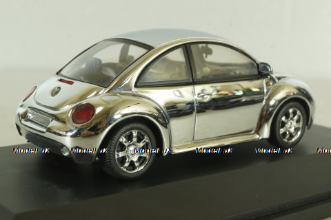 Volkswagen New Beatle 1998, chrome, 04539, Schuco 1:43