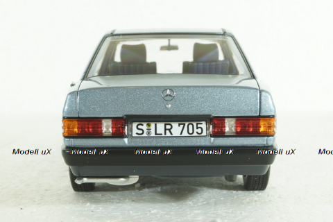 Mercedes 190E  (W201) 1984, light blue, 183828, Norev 1:18