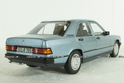 Mercedes 190E  (W201) 1984, light blue, 183828, Norev 1:18