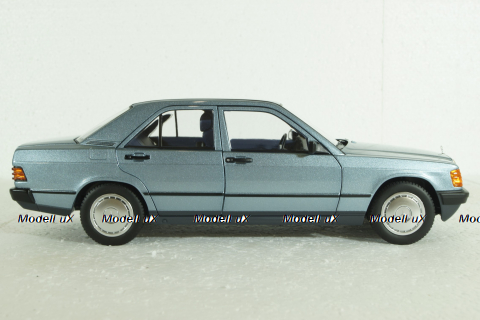 Mercedes 190E  (W201) 1984, light blue, 183828, Norev 1:18