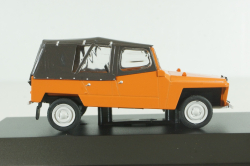 Citroen Baby Brousse, orange/black Ivory Coast, Diecast Club 1:43
