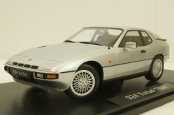 Porsche 924 Turbo 1986, silver, KKDC180901, KK-Scale 1:18