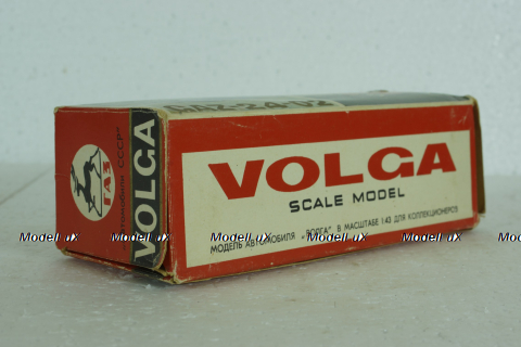 Газ-24 Волга, А14, зеленый, 31 Августа 1981г., Тантал/Радон 1:43