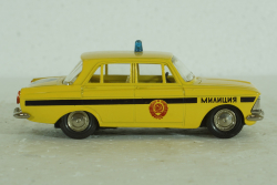 Москвич-408 А1 Милиция, Апрель 1982г.,, Тантал/Радон 1:43