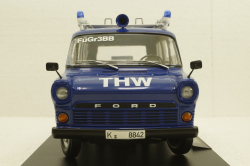 Ford Transit "THW Cologne" 1965 with roof rack, KKDC180468, KK-Scale 1:18