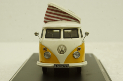 Volkswagen T1 Campingbus, beige/yellow, 450354200, Schuco 1:43