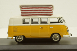Volkswagen T1 Campingbus, beige/yellow, 450354200, Schuco 1:43