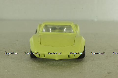 Chevrolet Corvette Astro 2, 1968г., салатовый, Ремейк 1:43