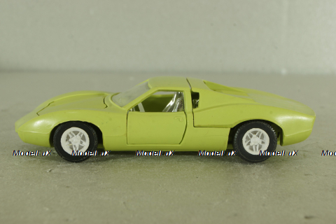 Chevrolet Corvette Astro 2, 1968г., салатовый, Ремейк 1:43