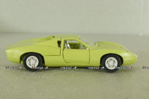 Chevrolet Corvette Astro 2, 1968г., салатовый, Ремейк 1:43