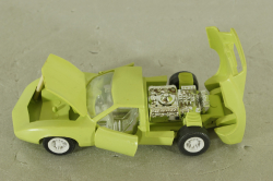 Chevrolet Corvette Astro 2, 1968г., салатовый, Ремейк 1:43