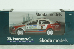 Skoda Octavia A5 Cup 2005, #1 J.Paasonen, 143XAB602Tb, Abrex 1:43