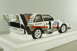 Audi Quattro S1, Pikes Peak Winner 1987 #1, W.Röhrl, white, 88700, Autoart 1:18