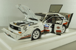 Audi Quattro S1, Pikes Peak Winner 1987 #1, W.Röhrl, white, 88700, Autoart 1:18