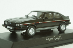 Ford Capri Mk3 1980 black, Norev 1:43