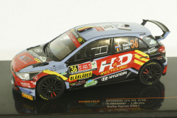Hyundai i20 N Rally 2, #36, Rally Ypres, G.Munster/L.Louka, 2021, RAM812,  IXO 1:43