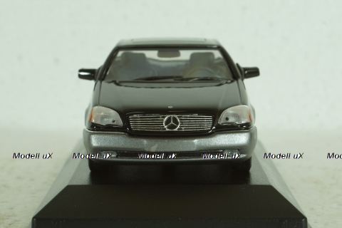 Mercedes 600 SEC C140 Coupe 1992, black, 943032603, Maxichamps 1:43