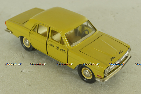 Газ-24 Волга А14, такси, октябрь 1983г., Тантал/Радон 1:43