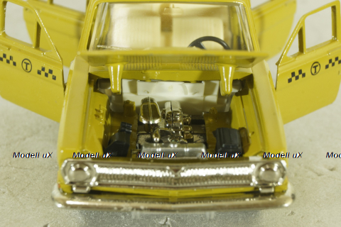 Газ-24 Волга А14, такси, октябрь 1983г., Тантал/Радон 1:43