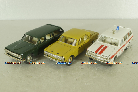 Газ-24 Волга А14, такси, октябрь 1983г., Тантал/Радон 1:43