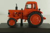 МТЗ-80 трактор 1974, красный, ТРАКТОРЫ история,люди,машины (Hachette) №6 1:43