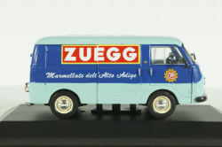 Fiat 1100 T van Zuegg year 1961 turquoise/blue, Altaya 1:43