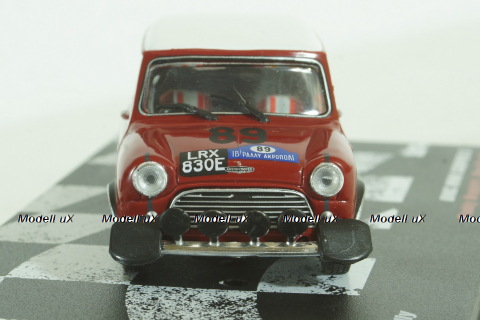 BMC Mini Cooper S #89, Acropolis Rally 1967, P.Hopkirk/Ron Crellin, Vencedores de Rally , Altaya 1:43