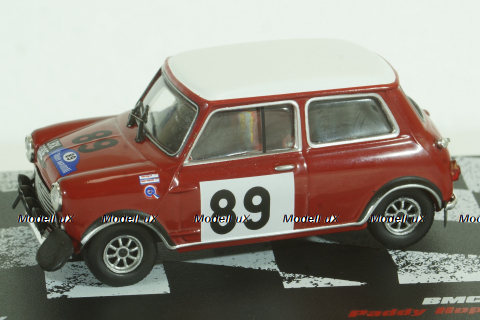 BMC Mini Cooper S #89, Acropolis Rally 1967, P.Hopkirk/Ron Crellin, Vencedores de Rally , Altaya 1:43