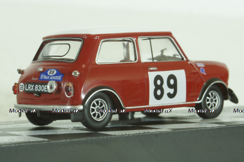 BMC Mini Cooper S #89, Acropolis Rally 1967, P.Hopkirk/Ron Crellin, Vencedores de Rally , Altaya 1:43