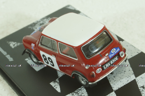 BMC Mini Cooper S #89, Acropolis Rally 1967, P.Hopkirk/Ron Crellin, Vencedores de Rally , Altaya 1:43