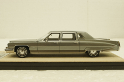 Cadillac Fleetwood 75 Limousine, Park Avenue Gray Poly, STM73102, Stamp Models 1:43