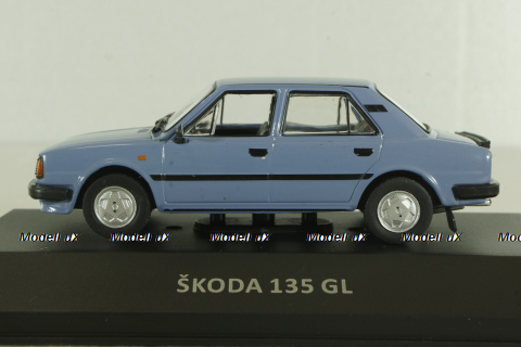 Skoda 135 GL 1988, VHMM001, Velka historie v malých modelech #001 (DeAgostini) 1:43,